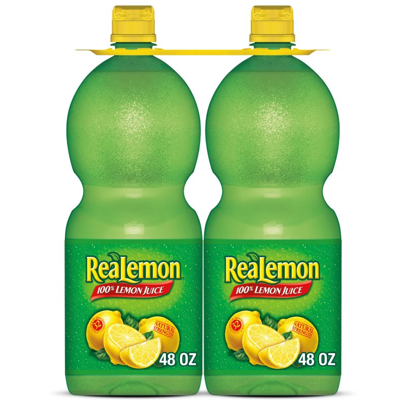 ReaLemon 100% Lemon Juice 48 fl oz (2-pk)