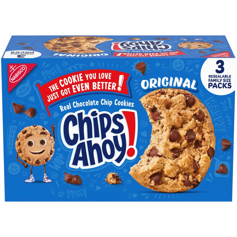 Chips Ahoy Chocolate Chip Cookies 18.2 oz (3pk)