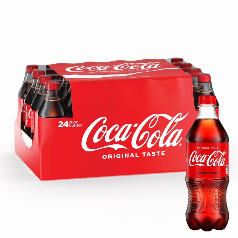 Coca-Cola Soda Bottles 20 fl oz (24-pk)