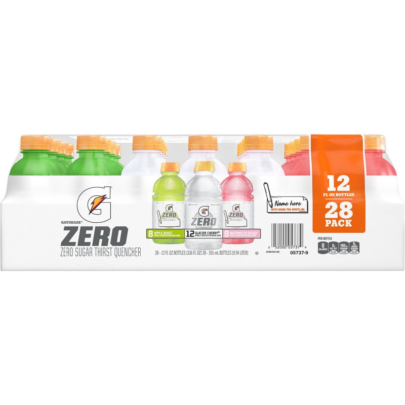 Gatorade Zero Sugar Thirst Quencher Drinks Variety Pack 12 fl