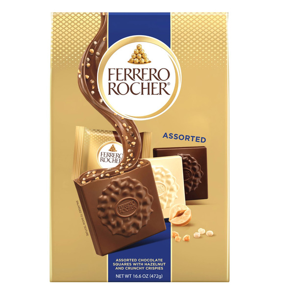 Ferrero Rocher Squares Variety Pack, 16.6 oz